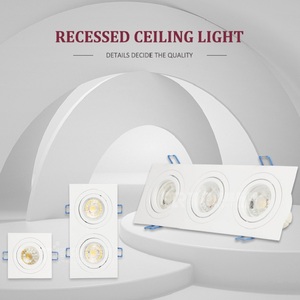 Profesyonel tasarım kapalı tavan aydınlatma gömme Mini 6w 12w 18w GU10 Led Downlight - Product Image 3