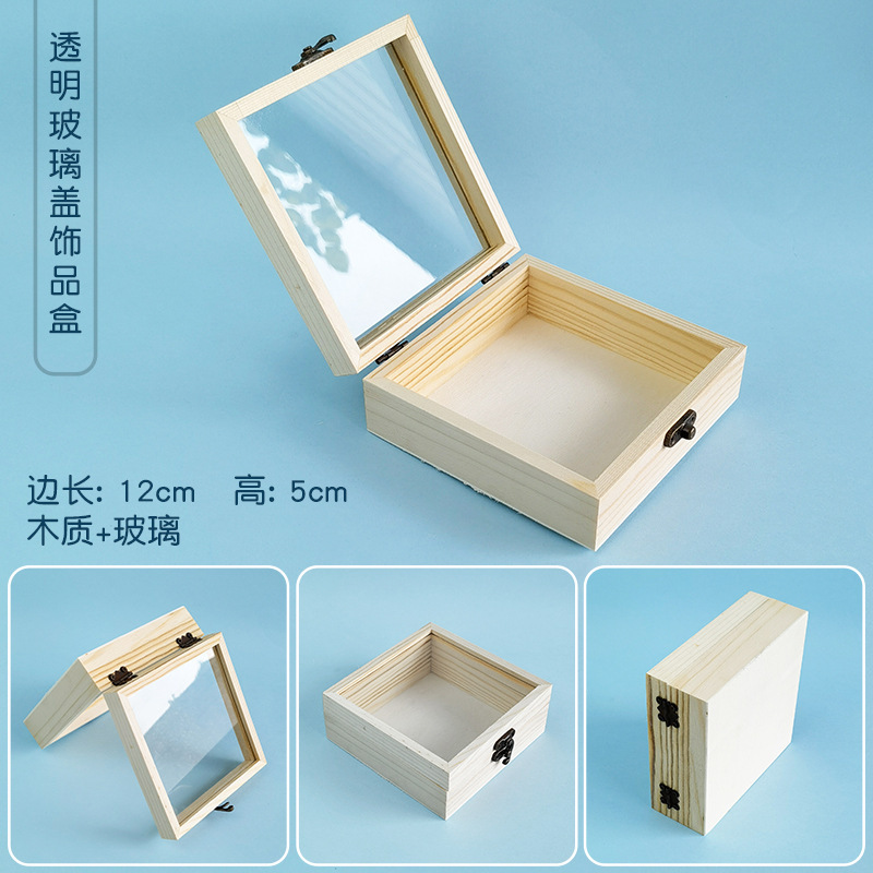 Transparent Glass Lid Jewelry Box: A Quality Choice