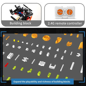 5 in 1科学工学玩具STEM教育DIYアプリプログラミングリモートコントロールロボットビルディングブロックキット子供のための - Product Image 6