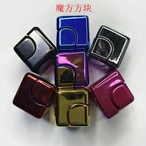 Jn Fidget Spinner biểu tượng tùy chỉnh Fidget Spinner kim loại bấm huyệt ngón tay cái hình dạng từ tay idget Cube Spinners - Product Image 4