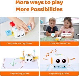 Talebot Pro Coding Robot para niños de 3 a 5 años, juguetes educativos y de aprendizaje para que los niños pequeños aprendan la programación temprana