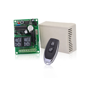 YET402 DC12V/24VデュアルチャネルRFワイヤレスリモコンレシーバー/2人用/2台用リモコン付き - Product Image 5