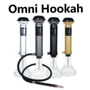 2025 Newst Omni Có Thể Sạc Lại Sang Trọng Hookah Shisha Với Được Xây Dựng Trong Kiểm Soát Nhiệt Độ Hàng Đầu Sưởi Ấm Đồng Phục Atomization LED Shisha - Product Image 3