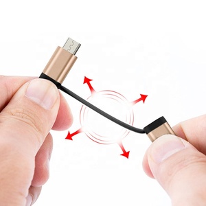 Convertidor de interfaz Micro USB a USB 3,0 tipo C 2 en 1 Cable adaptador USB 2,0 OTG para teléfono móvil línea de carga teclado tableta - Product Image 5