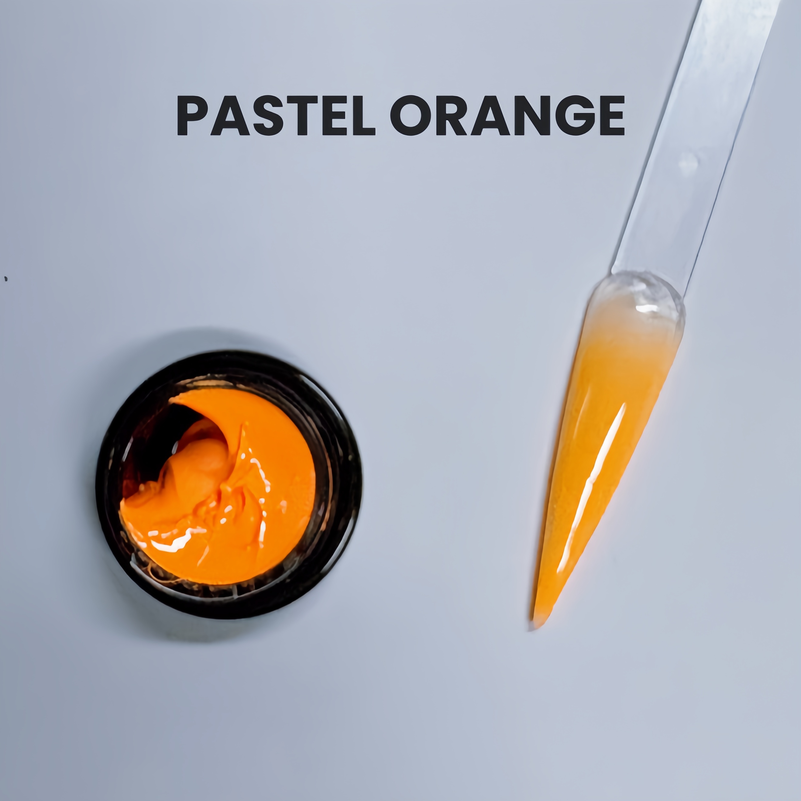 Orange pastel