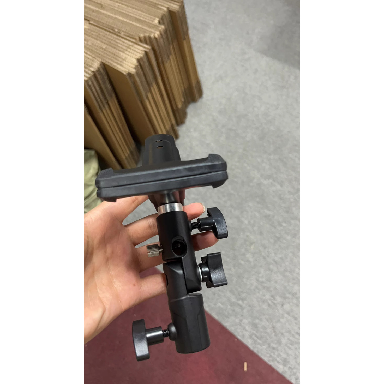Abrazadera de cabeza de aluminio tipo E