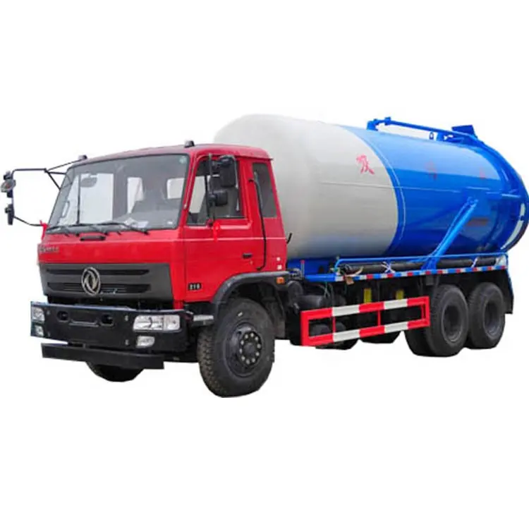 Widely used vacuum sewage truck 6x4 sewage cleaning truck/sewage sucker