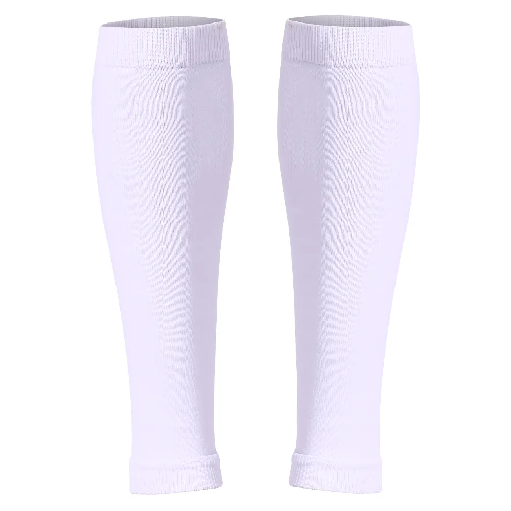 Manches de mollet football protège-tibia Compression jambe tibia hommes femmes cyclisme jambe protéger course mollet Protection