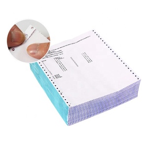 Papel de impresora continua de impresión de 3 capas, venta al por mayor, rollo de 3 capas, libro de factura, formulario de papel Ncr sin carbón con un precio más barato - Product Image 2