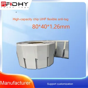Large Capacity RFID Electronic Tag ISO Model UHF Anti-Metal Asset Inventory Label Printable PVC Paper 860-960MHz QR <strong>Code</strong> - Product Image 2