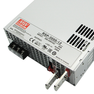 RSP-3000-12 מתכוון גם 3000w 12V 200 amp לתכנות אספקת חשמל