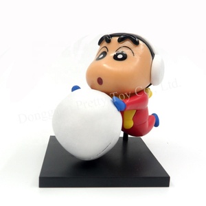 定制日本动作人物蜡笔 Shinchan 卡通动漫玩具