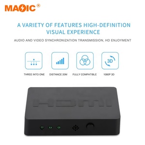 3x1 Hdmi Switch 3 puertos Hdmi Switcher Box Hub 4K Hdmi Switch 3 en 1 con control remoto para REPRODUCTOR DE DVD TV PC - Product Image 5