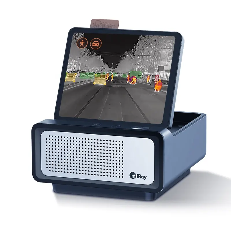 InfiRay NV2 kamera mengemudi penglihatan malam mobil, sistem kamera video rohs anti tabrakan mobil Gambar termal berkendara