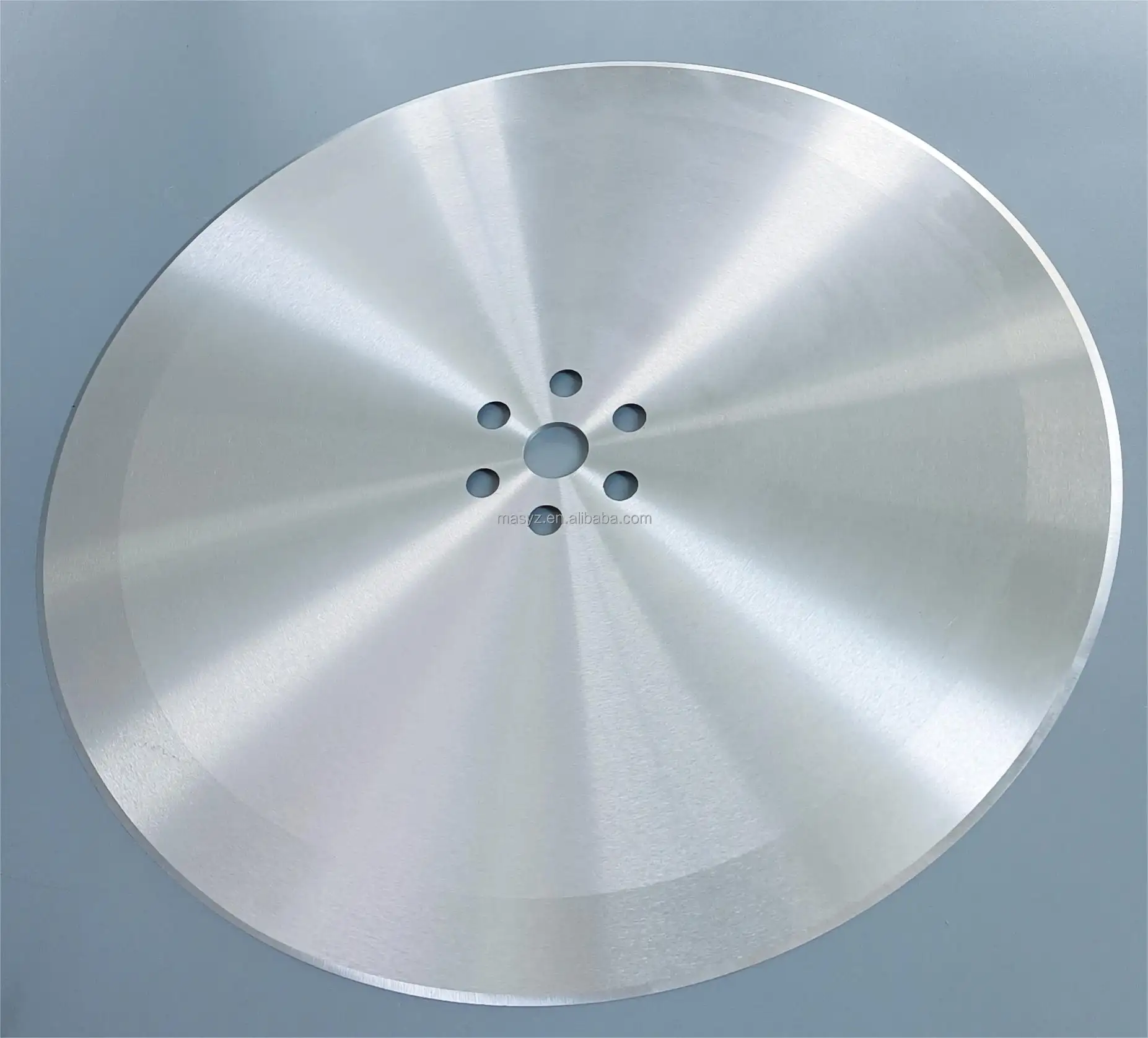 Ventes directes d'usine divers matériaux coupeur rotatif grande lame ronde pour papier toilette