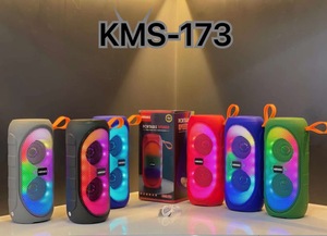 KIMISO KMS-173 Aux ลำโพงรุ่นใหม่และส่วนตัวแบบพกพา3นิ้ว Rgb ไฟ Led ลำโพง Usb ยาวเวลาทำงาน Tf ลำโพง - Product Image 3
