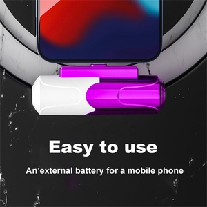3300mah New Age Design Colorful Mini <strong>Small</strong> Size Emergency Portable Micro Usb Type c Charging Power Bank for <strong>apple</strong> for huawei - Product Image 3