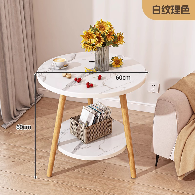 White textured double layer 60cm*60cm