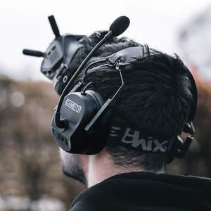 Sistema de intercomunicación de auriculares inalámbricos Comunicación de equipo de 5 personas con cancelación de ruido Hardcase Single Ear - Product Image 6