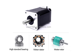 มอเตอร์2เฟส DC Nema 42 48มม. ไมโครสเต็ปเปอร์ไฮบริดขนาดเล็กแรงบิดสูงสำหรับอุปกรณ์อัตโนมัติความแม่นยำสูงเพื่อความเหมาะสม - Product Image 3