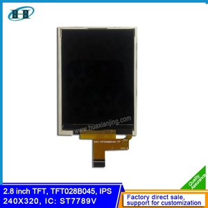HXJ 0,96 "2,4" 2,8 "3,2" 3,5 "4" 4,3 "7" 10,1 pulgadas IPS TN TFT LCD Pantalla SPI RGB MCU Interfaz opcional - Product Image 6