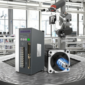 CE認証80mm 1HP 0.75Kw 1.5Kwサーボシステム自動機用ミニサーボモーター - Product Image 6