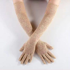 Elegant Extended Lace <strong>Gloves</strong> for Weddings and Parties Sexy Sun Protection for Driving and Riding - Product Image 3