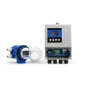 Medidor de velocidad de flujo de agua electromagnético, medidor de flujo de líquido de tubo, Sensor de medidor de flujo electromagnético de pulso