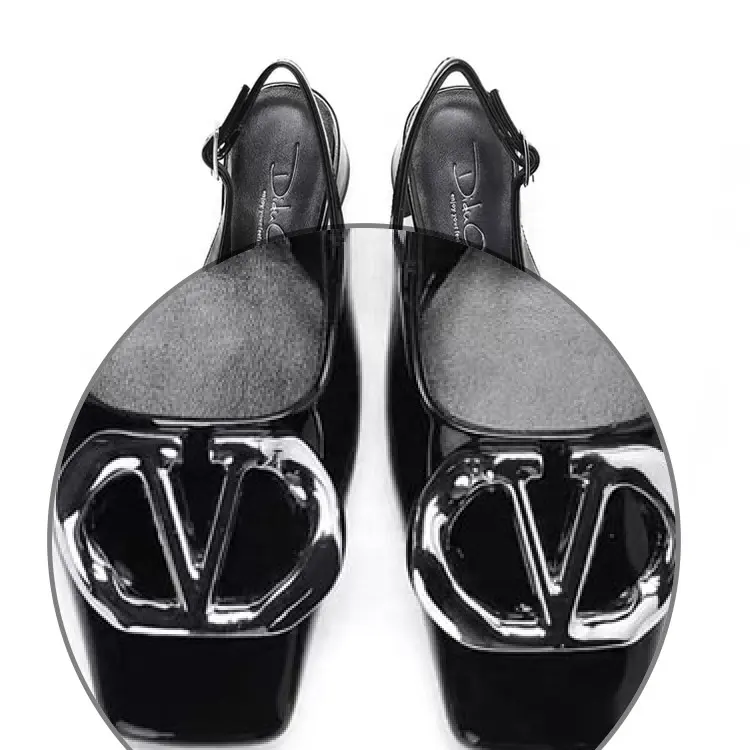Vente en gros belle boucle de chaussure clips de chaussures chaussures formelles femmes décoration en métal