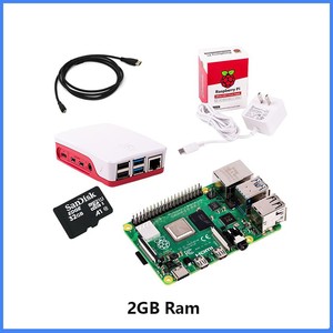 Nuova scheda di sviluppo del Kit di avviamento modello B Raspberry Pi 4 originale calda - Product Image 2