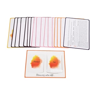 Nhà sản xuất tùy chỉnh thân thiện với môi chất lượng cao tái chế giấy tùy chỉnh thiết kế tích cực Chánh Niệm tự chăm sóc khẳng định thẻ - Product Image 2