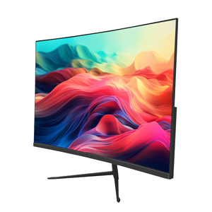 Venta al por mayor Office Business Desktop Computor Monitor 23,8 pulgadas 24 pulgadas 1920*1080p IPS Panel pantalla curva sin marco 75Hz Monitor - Product Image 3