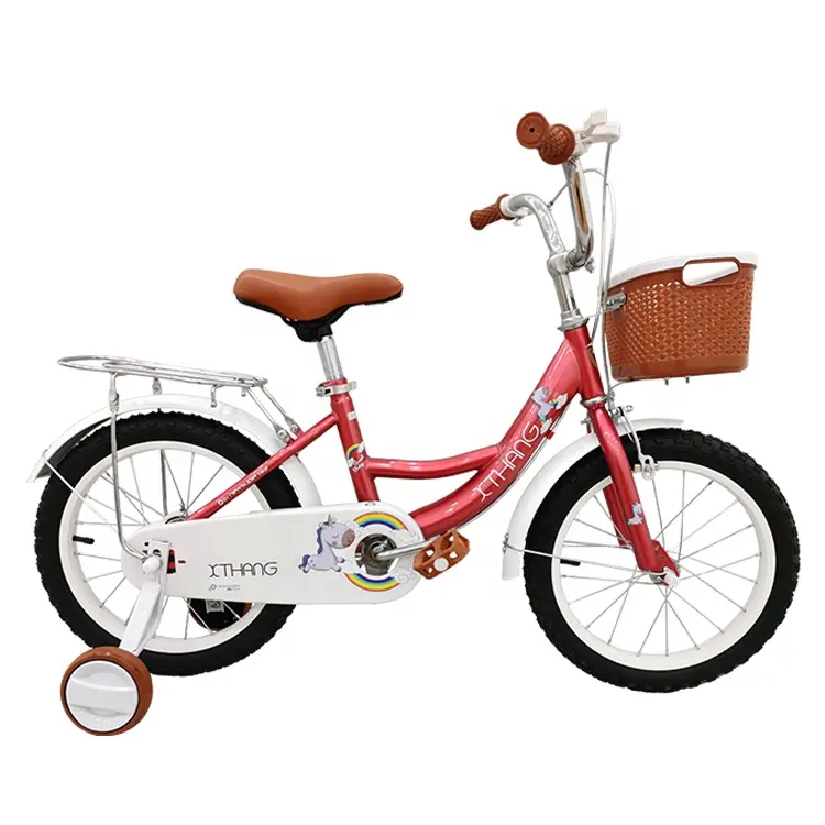 सर्वश्रेष्ठ विक्रेता 12" 14 16 18 इंच लड़कियों के लिए क्लासिक साइकिल फ्रेम 2-7 साल के लड़कों के लिए बच्चों की बाइक बच्चों के लिए साइकिल