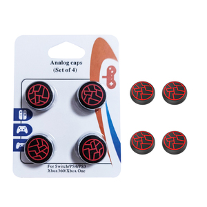 T18 <strong>Custom</strong> 5mm Anti-Slip Soft Silicone Thumbsticks <strong>PS4</strong> PS5 <strong>Controllers</strong> Slim Joystick Grip Cap Slim Texture for Xbox 360 Xbox One - Product Image 2