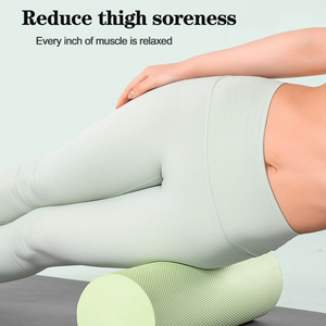 Yoga EVA Foamroller Massage Core Slider Home Gym Kolom Aangepaste Logo Kleur EVA Foamroller - Product Image 4