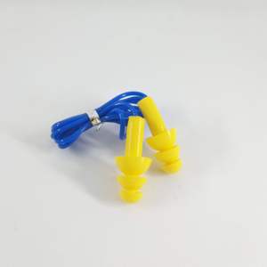 للبيع بالجملة من المصنع سدادة أذن قابلة لإعادة الاستخدام لإلغاء الضوضاء سدادة أذن دائرية من السيليكون - Product Image 5