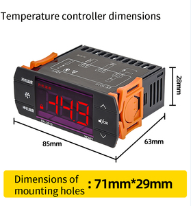 Controlador de temperatura digital más popular en 2024 con sonda de sensor y válvula de termostato de 12V con los más vendidos - Product Image 2