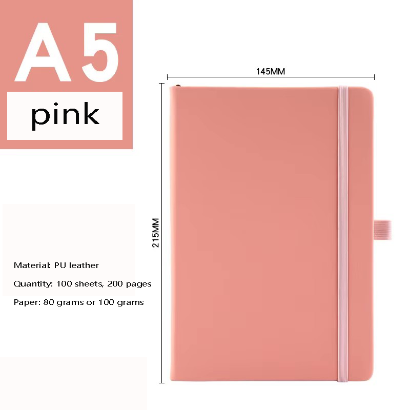 Rosa/con inserto para bolígrafo