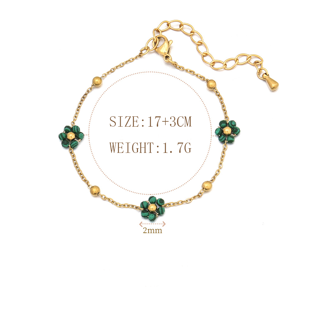 Bracelet SL-147J-2 vert foncé