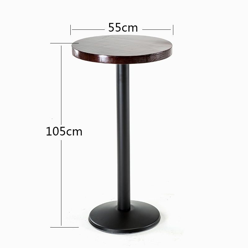 Small round table diameter 55 * 105 high