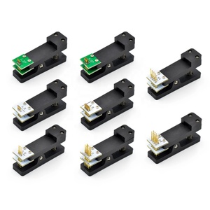 2,54mm Abstand Prüfstand Leiterplatte nclip Klemm befestigung Sonde Pogo Pin Download Programm Brennen 3P 4P 5P 6P 7P 8P 9P 10P - Product Image 1