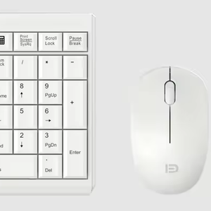 FD 1300c Mini Multimedia <strong>Keyboard</strong> <strong>Mouse</strong> Set White USB Wireless Standard Waterproof <strong>Computer</strong> Peripherals for Office Phone <strong>Use</strong>