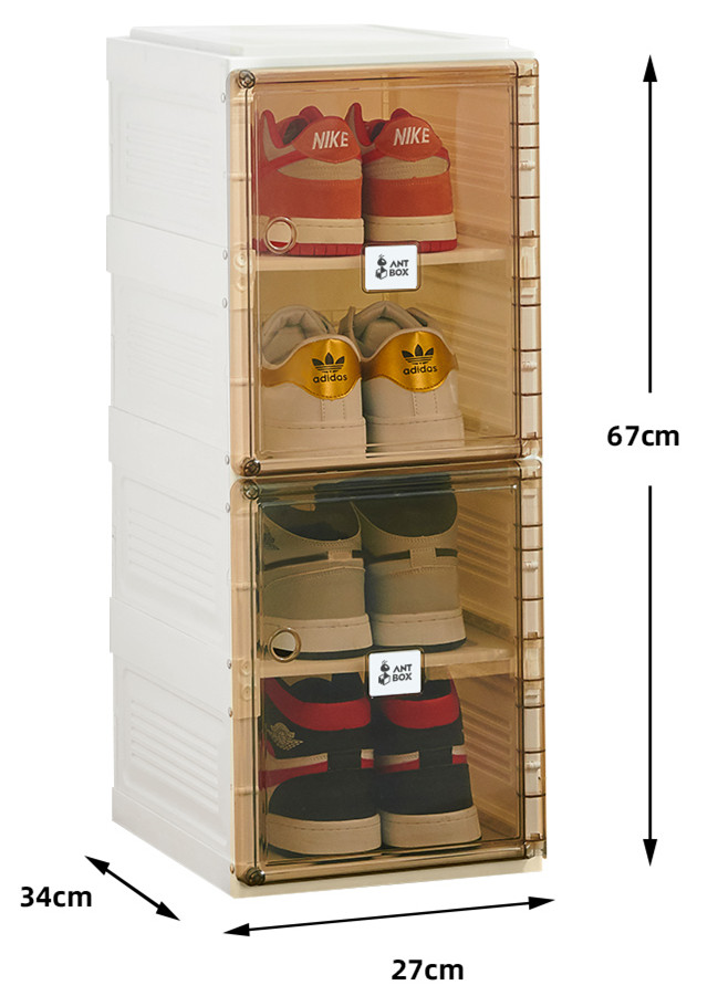 1 Fila 4 niveles 2 puertas (S1-S4-D2)
