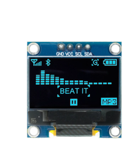 10 pz 4pin 7pin bianco/blu/giallo blu colore 0.96 pollici 128 x64 modulo Display OLED 0.96 "IIC I2C SPI comunicare - Product Image 3