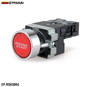 Epman xe bắt đầu nút động cơ chuyển đổi ánh sáng đẩy bắt đầu đánh lửa chuyển đổi cho đua thể thao bắt đầu nút động cơ (on)-off EP-RSK3004 - Product Image 1