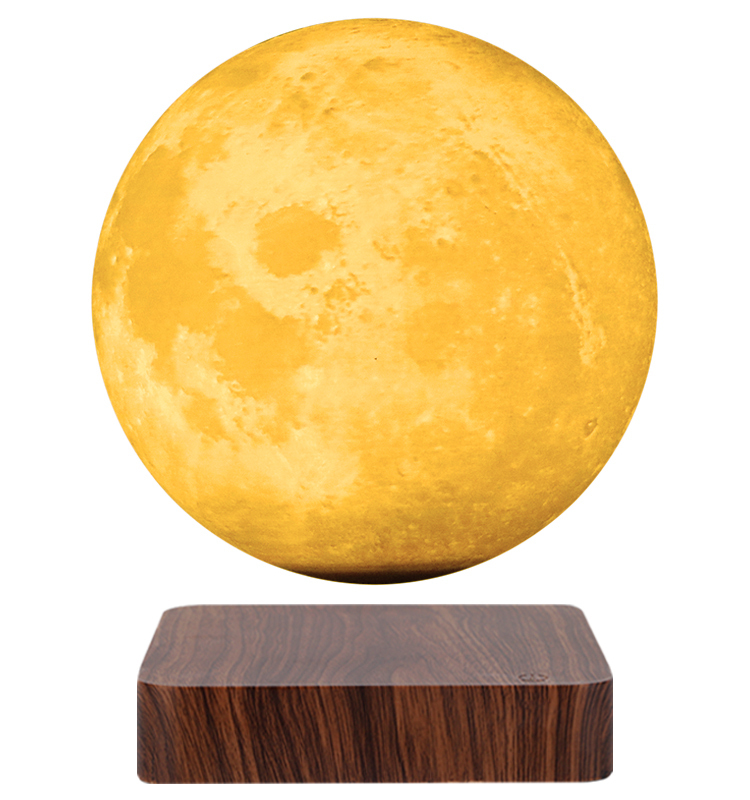 18cm moon dark wooden