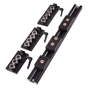Riel de guía lineal de eje doble de aluminio + bloque deslizante SGB20UU para sistema deslizante de movimiento lineal - Product Image 1