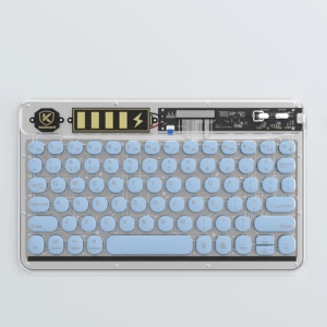 Suitable for iPad iphone Mini bluetooth Wireless <strong>Keyboard</strong> Transparent <strong>IOS</strong> Windows Android Portable Tablet <strong>Keyboard</strong> Backlight - Product Image 4