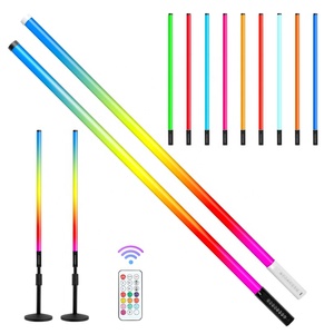 4ft DJ ไฟนีออน LED TL-130Plus 4800mAh ชาร์จไฟได้ USB พร้อมรีโมทควบคุมสำหรับงานเลี้ยง - Product Image 1