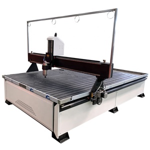Enrutador CNC 1530 de alta eficiencia para fabricación de puertas de madera, tallado 3D, husillo único, Control Mach3, Mini cama de vacío CNC automática - Product Image 1